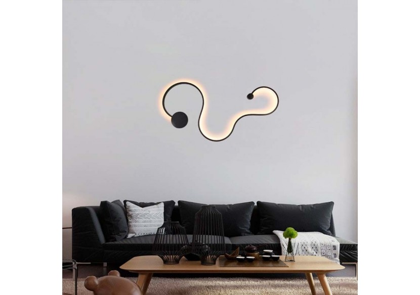 Applique murale "WAVE"-30W-2800K - L3074-N - Barcelona LED