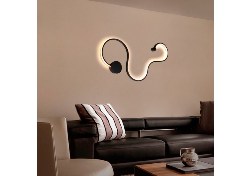 Applique murale "WAVE"-30W-2800K - L3074-N - Barcelona LED