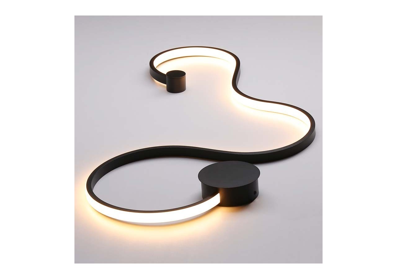 Applique murale "WAVE"-30W-2800K - L3074-N - Barcelona LED