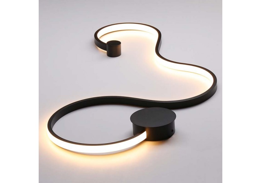 Applique murale "WAVE"-30W-2800K - L3074-N - Barcelona LED