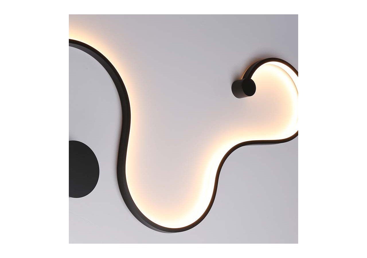 Applique murale "WAVE"-30W-2800K - L3074-N - Barcelona LED