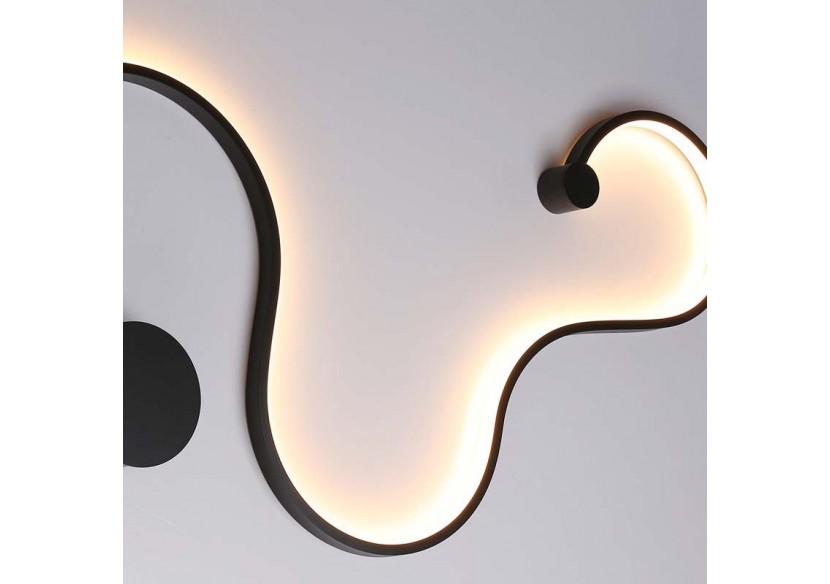 Applique murale "WAVE"-30W-2800K - L3074-N - Barcelona LED
