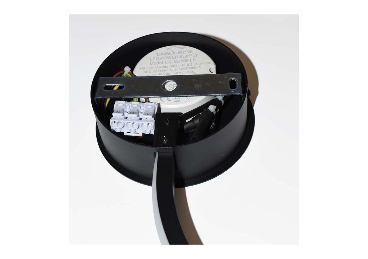 Applique murale "WAVE"-30W-2800K - L3074-N - Barcelona LED