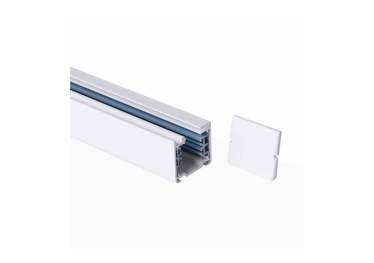 Rail triphasé en saillie pour spots LED-1 mètre - BTT-100-B - Barcelona LED