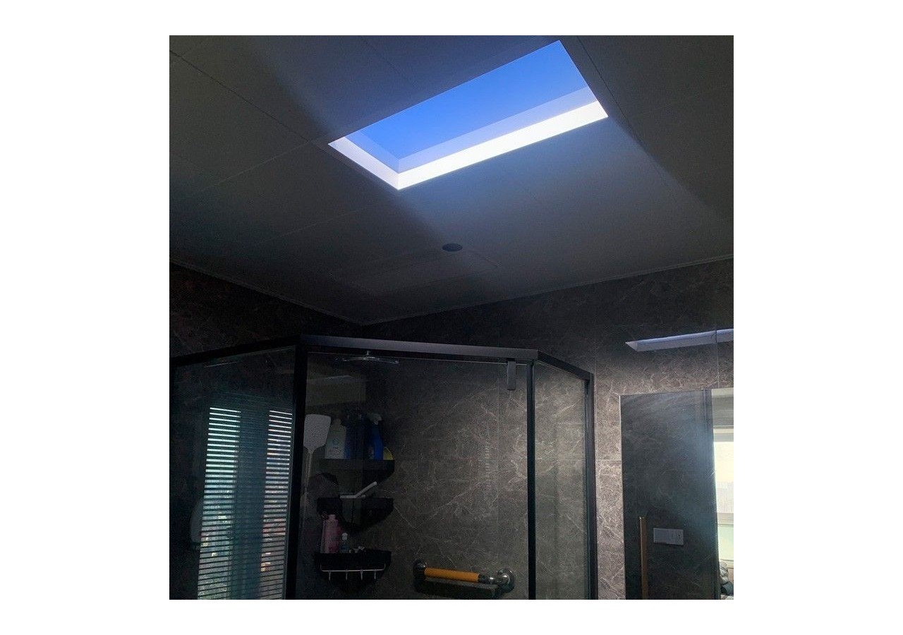 Panneau LED "Blue Skylight" effet de ciel-Daylight-120W - B5228-BS-120X30 - Barcelona LED