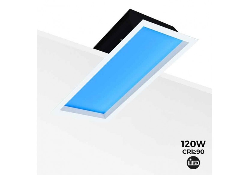 Panneau LED "Blue Skylight" effet de ciel-Daylight-120W - B5228-BS-120X30 - Barcelona LED