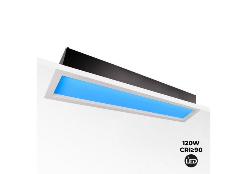 Panneau LED "Blue Skylight" effet de ciel-Daylight-120W - B5228-BS-120X30 - Barcelona LED