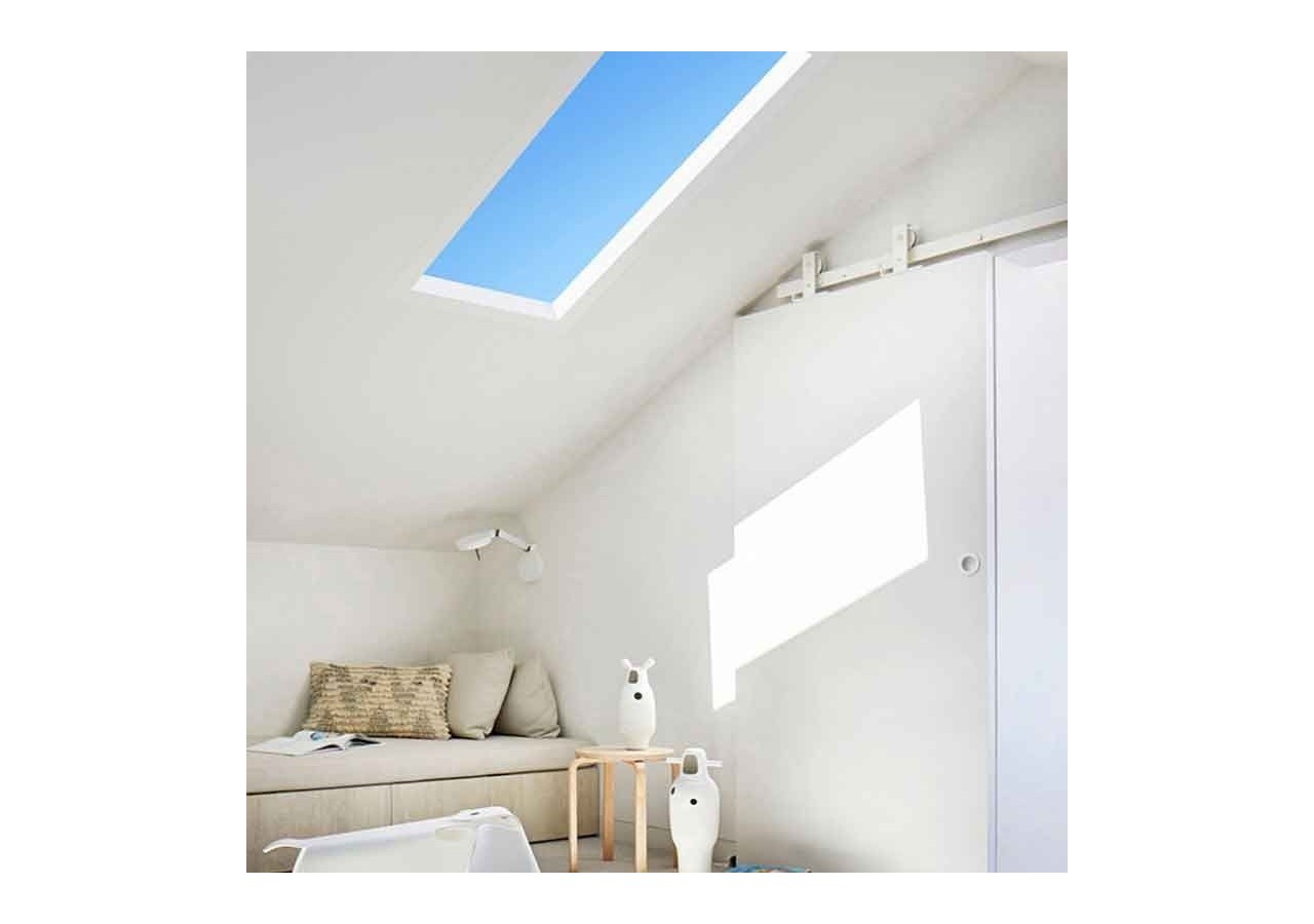 Panneau LED "Blue Skylight" effet de ciel-Daylight-120W - B5228-BS-120X30 - Barcelona LED