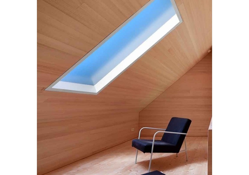 Panneau LED "Blue Skylight" effet de ciel-Daylight-120W - B5228-BS-120X30 - Barcelona LED