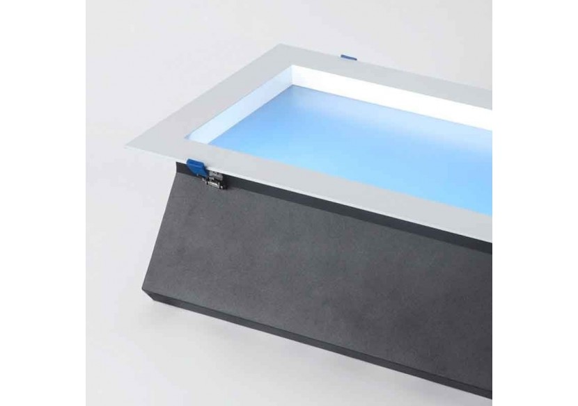 Panneau LED "Blue Skylight" effet de ciel-Daylight-120W - B5228-BS-120X30 - Barcelona LED