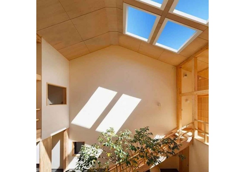 Panneau LED "Blue Skylight" SMART-Effet de ciel-Daylight-100W-120x30cm - B5228-BS-120X30-S - Barcelona LED