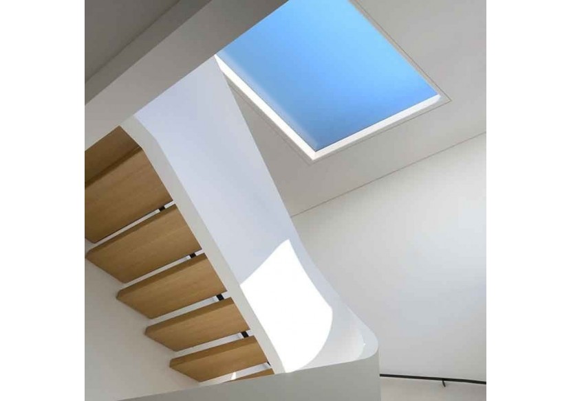 Panneau LED "Blue Skylight" SMART-Effet de ciel-Daylight-100W-120x30cm - B5228-BS-120X30-S - Barcelona LED