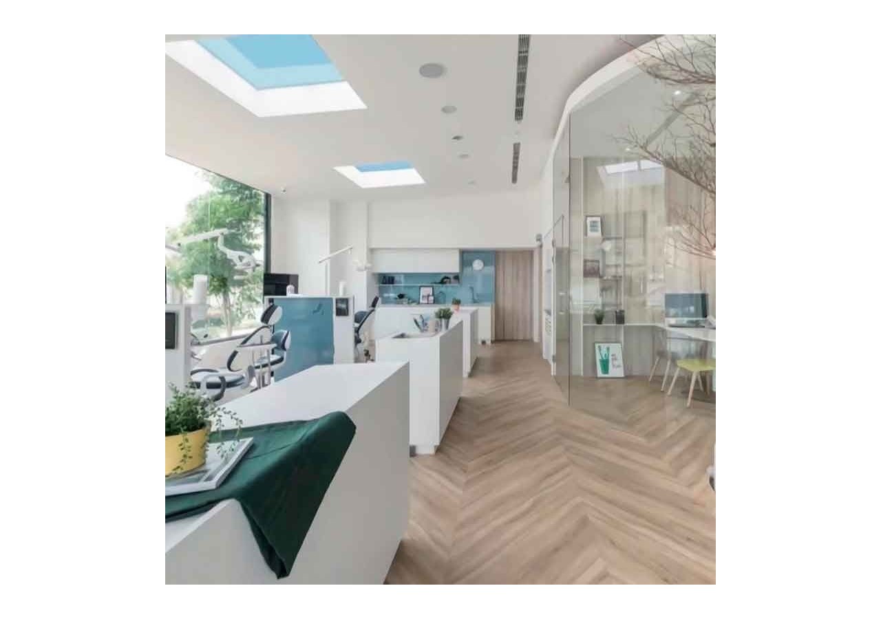 Panneau LED "Blue Skylight" SMART-Effet de ciel-Daylight-100W-120x30cm - B5228-BS-120X30-S - Barcelona LED