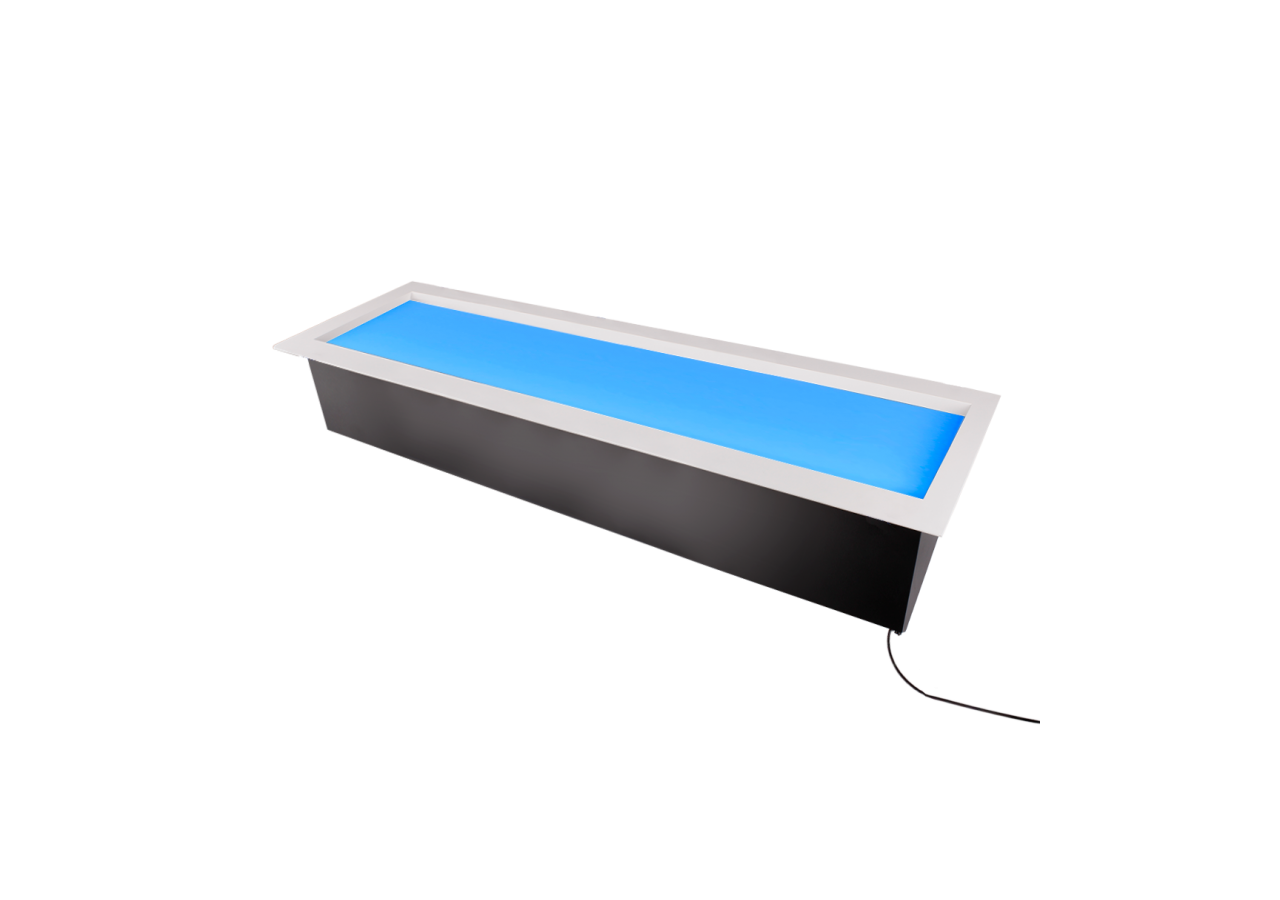 Panneau LED "Blue Skylight" SMART-Effet de ciel-Daylight-100W-120x30cm - B5228-BS-120X30-S - Barcelona LED