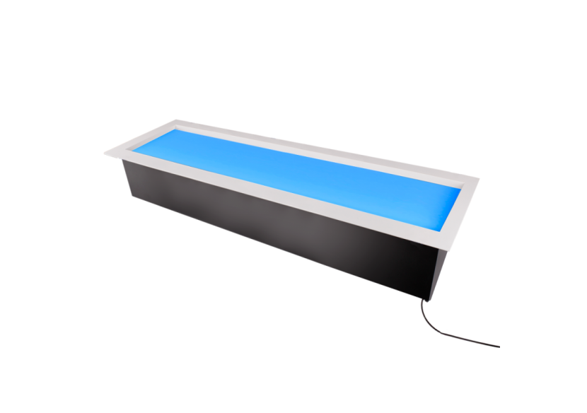Panneau LED "Blue Skylight" SMART-Effet de ciel-Daylight-100W-120x30cm - B5228-BS-120X30-S - Barcelona LED