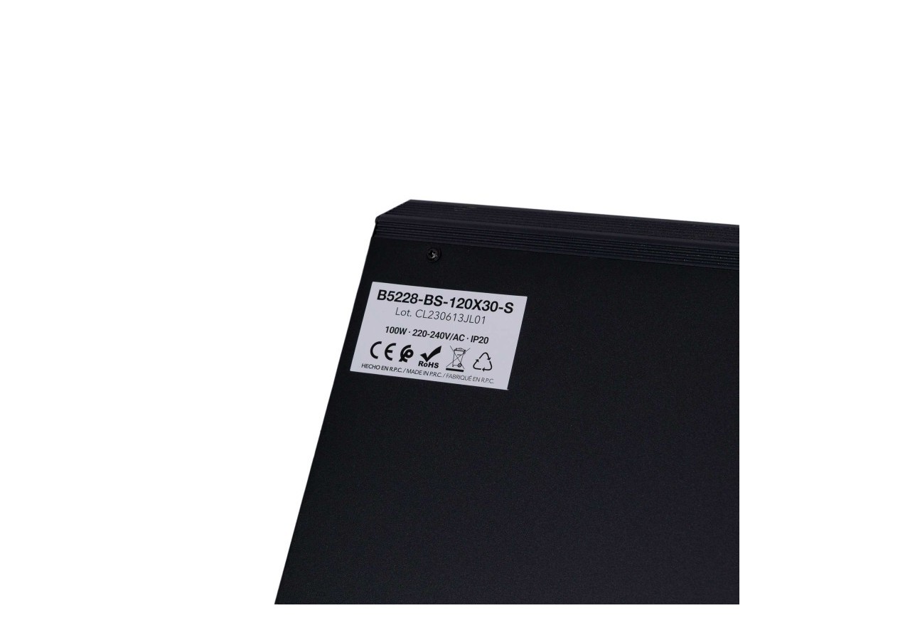 Panneau LED "Blue Skylight" SMART-Effet de ciel-Daylight-100W-120x30cm - B5228-BS-120X30-S - Barcelona LED