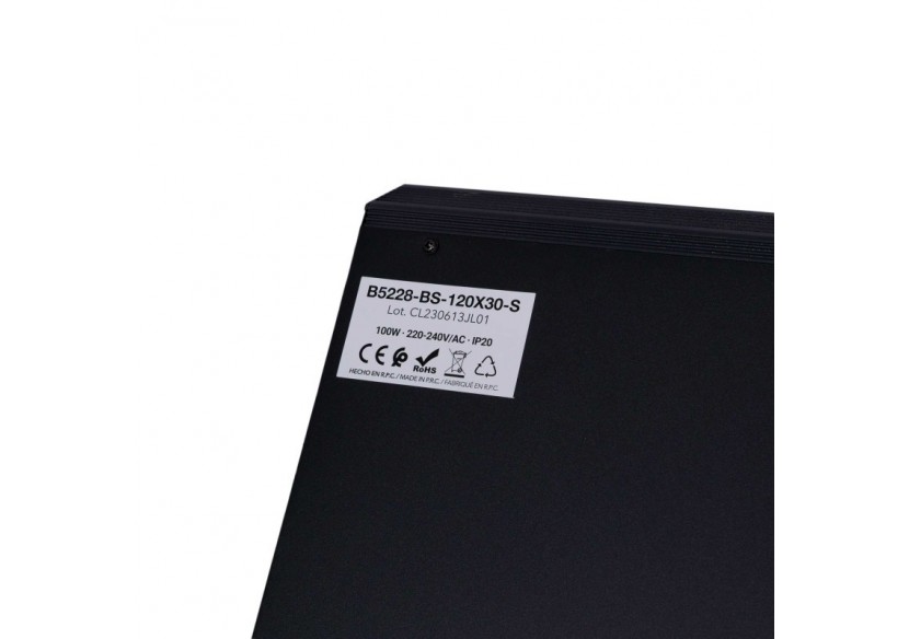 Panneau LED "Blue Skylight" SMART-Effet de ciel-Daylight-100W-120x30cm - B5228-BS-120X30-S - Barcelona LED