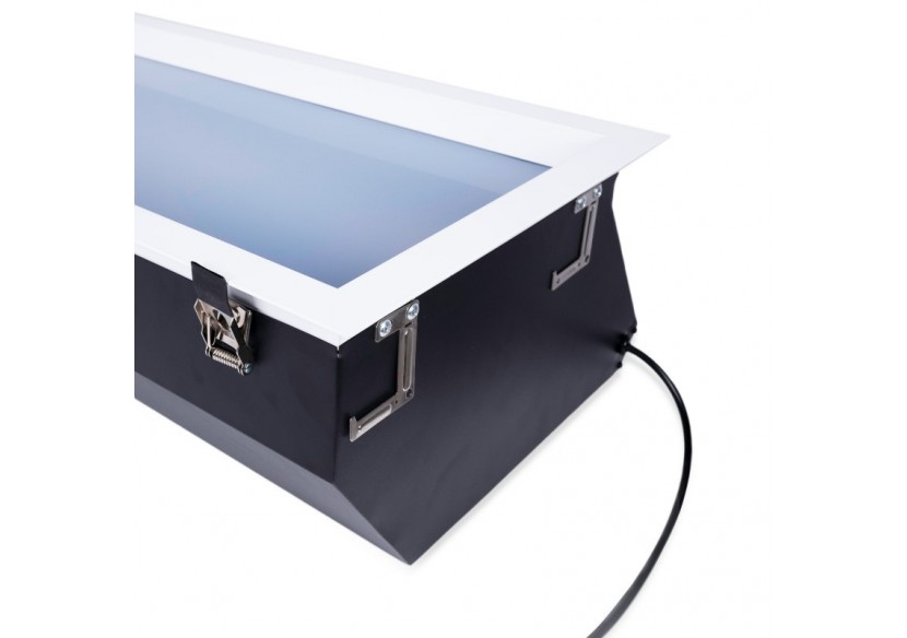 Panneau LED "Blue Skylight" SMART-Effet de ciel-Daylight-100W-120x30cm - B5228-BS-120X30-S - Barcelona LED