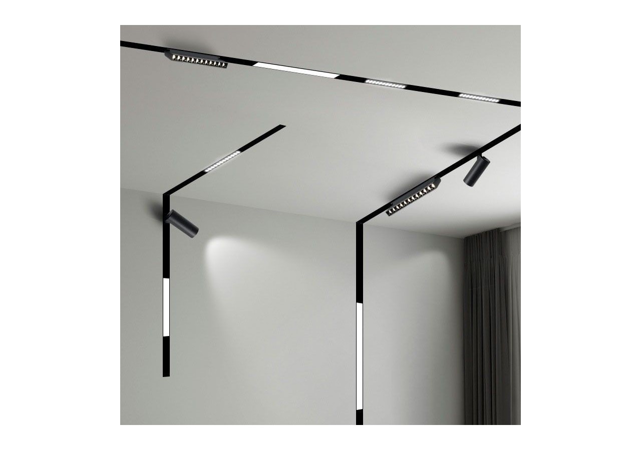 Transformateur pour rail magnétique 20mm 48V -200W - CM-F200W-N - Barcelona LED