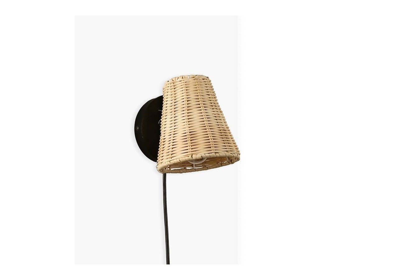 Applique murale en osier "BLIND". - LM160 - Barcelona LED