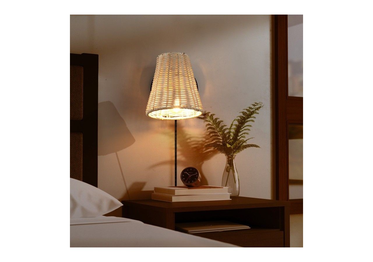 Applique murale en osier "BLIND". - LM160 - Barcelona LED