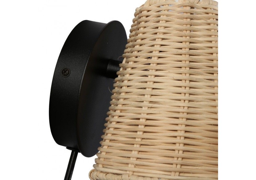 Applique murale en osier "BLIND". - LM160 - Barcelona LED