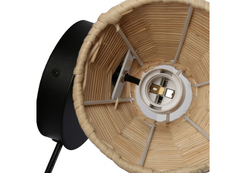 Applique murale en osier "BLIND". - LM160 - Barcelona LED