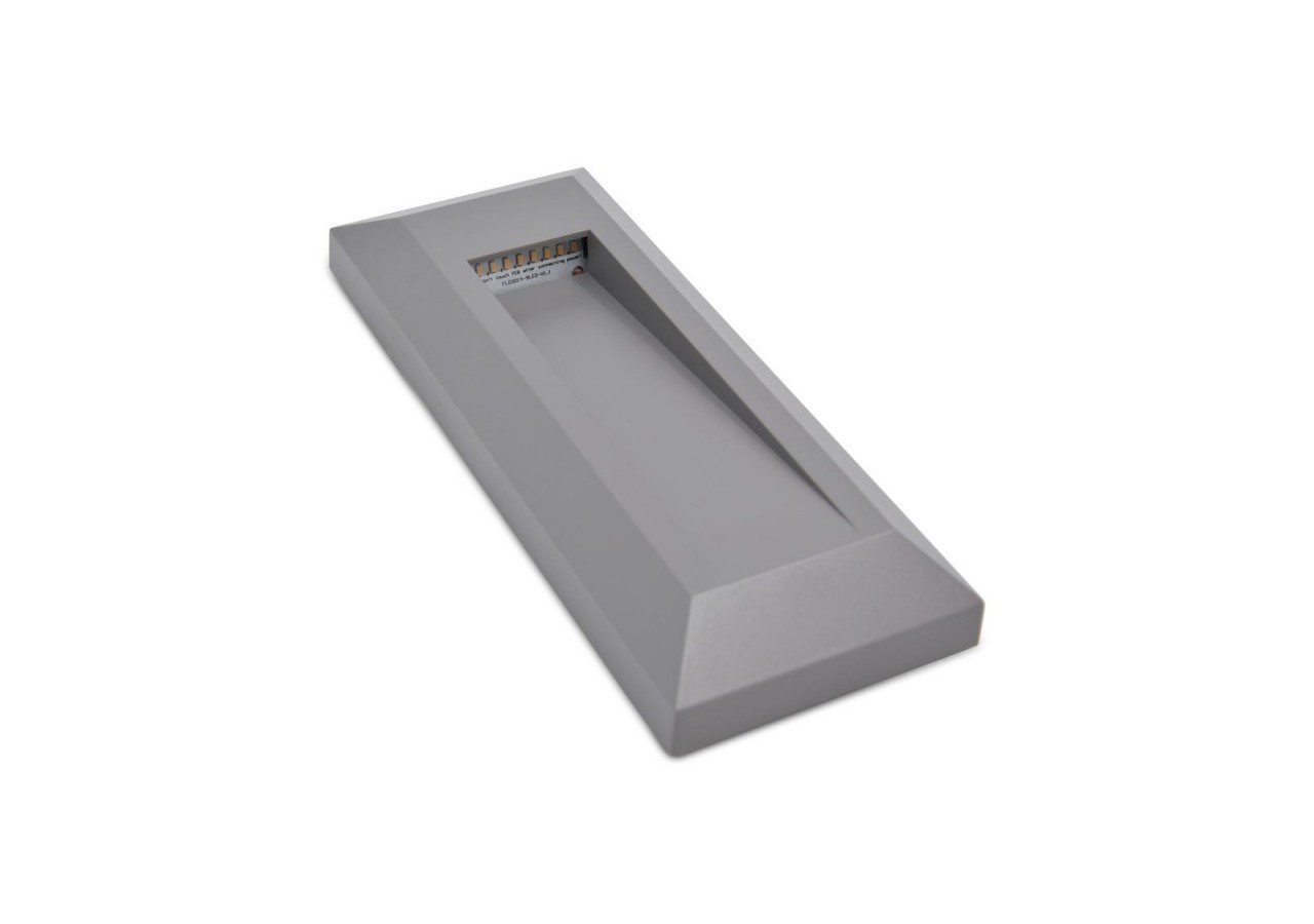 Balise rectangulaire 1w 230V 120x80mm ip65 3000k - B51003 - Barcelona LED