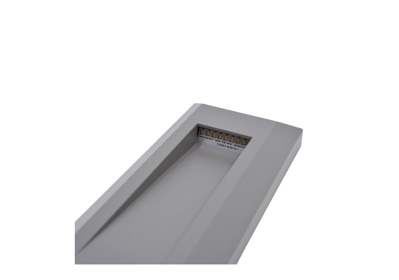 Balise rectangulaire 1w 230V 120x80mm ip65 3000k - B51003 - Barcelona LED