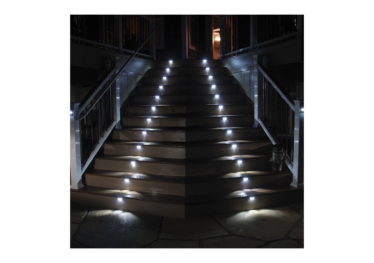 Balise rectangulaire 1w 230V 120x80mm ip65 3000k - B51003 - Barcelona LED