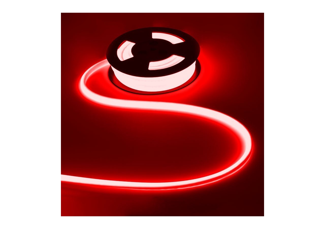 Néon LED flexible RGB-10 mètres-Kit complet-11W/m-IP67-À courbure verticale - N1212-10M-RGB - Barcelona LED