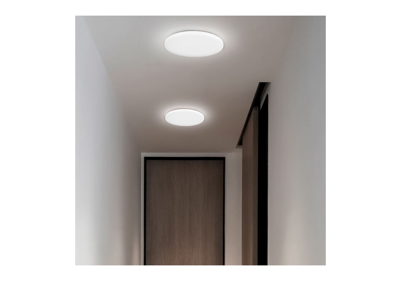 Plafonnier LED rond en saillie LED BASIC 24W IP20 - B1288-R-CCT - Barcelona LED