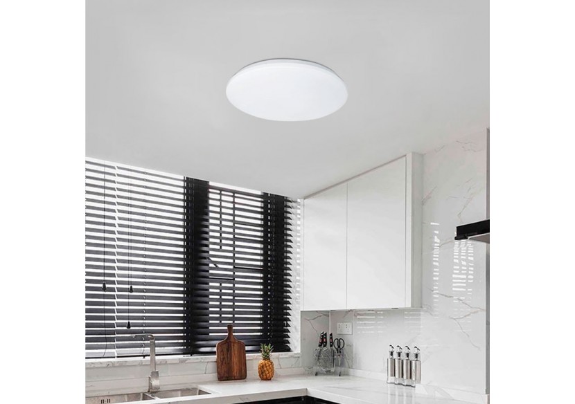 Plafonnier LED rond en saillie LED BASIC 24W IP20 - B1288-R-CCT - Barcelona LED Plafonnier LED rond en saillie LED BASIC 24W IP20 - B1288-R-CCT - Barcelona LED