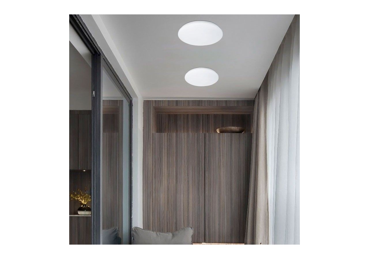 Plafonnier LED rond BASIC CCT en saillie-18W-IP20 - B1292-R-CCT - Barcelona LED