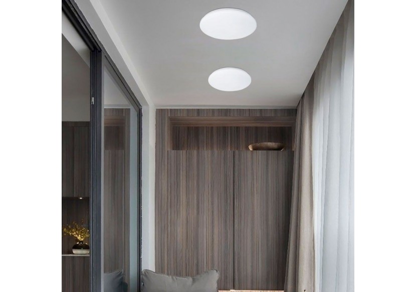 Plafonnier LED rond BASIC CCT en saillie-18W-IP20 - B1292-R-CCT - Barcelona LED Plafonnier LED rond BASIC CCT en saillie-18W-IP20 - B1292-R-CCT - Barcelona LED