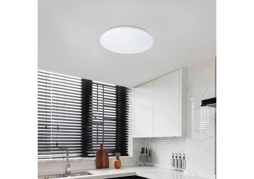 Plafonnier LED rond BASIC CCT en saillie-18W-IP20 - B1292-R-CCT - Barcelona LED Plafonnier LED rond BASIC CCT en saillie-18W-IP20 - B1292-R-CCT - Barcelona LED