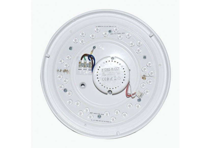 Plafonnier LED rond BASIC CCT en saillie-18W-IP20 - B1292-R-CCT - Barcelona LED Plafonnier LED rond BASIC CCT en saillie-18W-IP20 - B1292-R-CCT - Barcelona LED