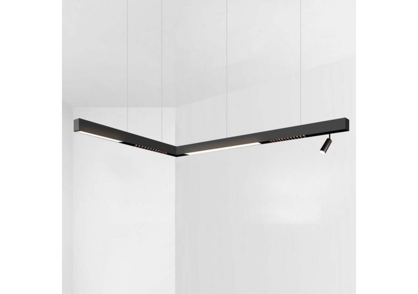 Rail magnétique 48V + kit de suspension-2 mètres - CMC-200-N - Barcelona LED