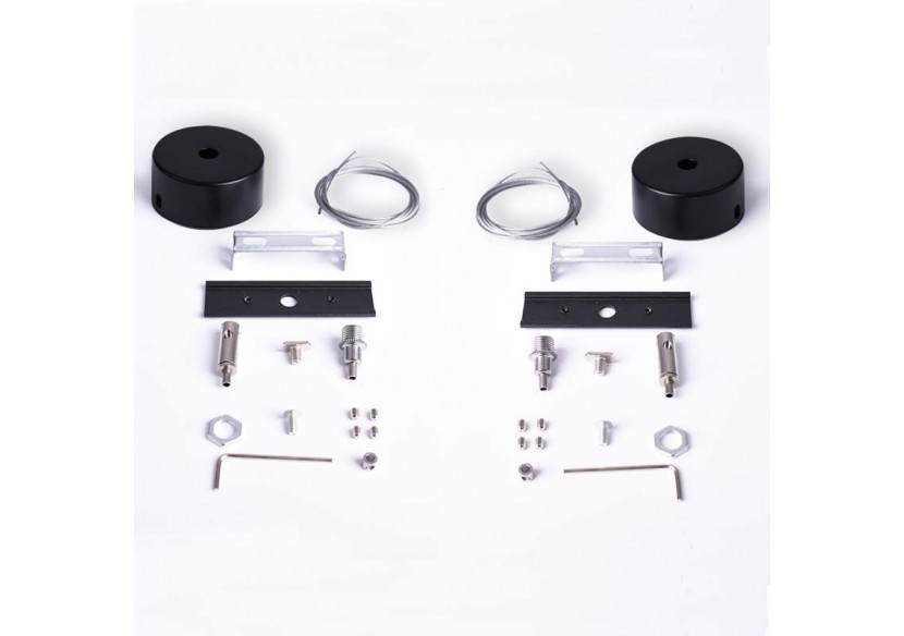 Rail magnétique 48V + kit de suspension-2 mètres - CMC-200-N - Barcelona LED