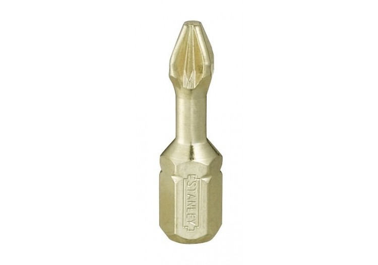 Embouts Torsion Pozidriv 25 Mm - 1/4" Gamme Pro - Jeu De 6 Pcs - Stanley : Confort'Mat