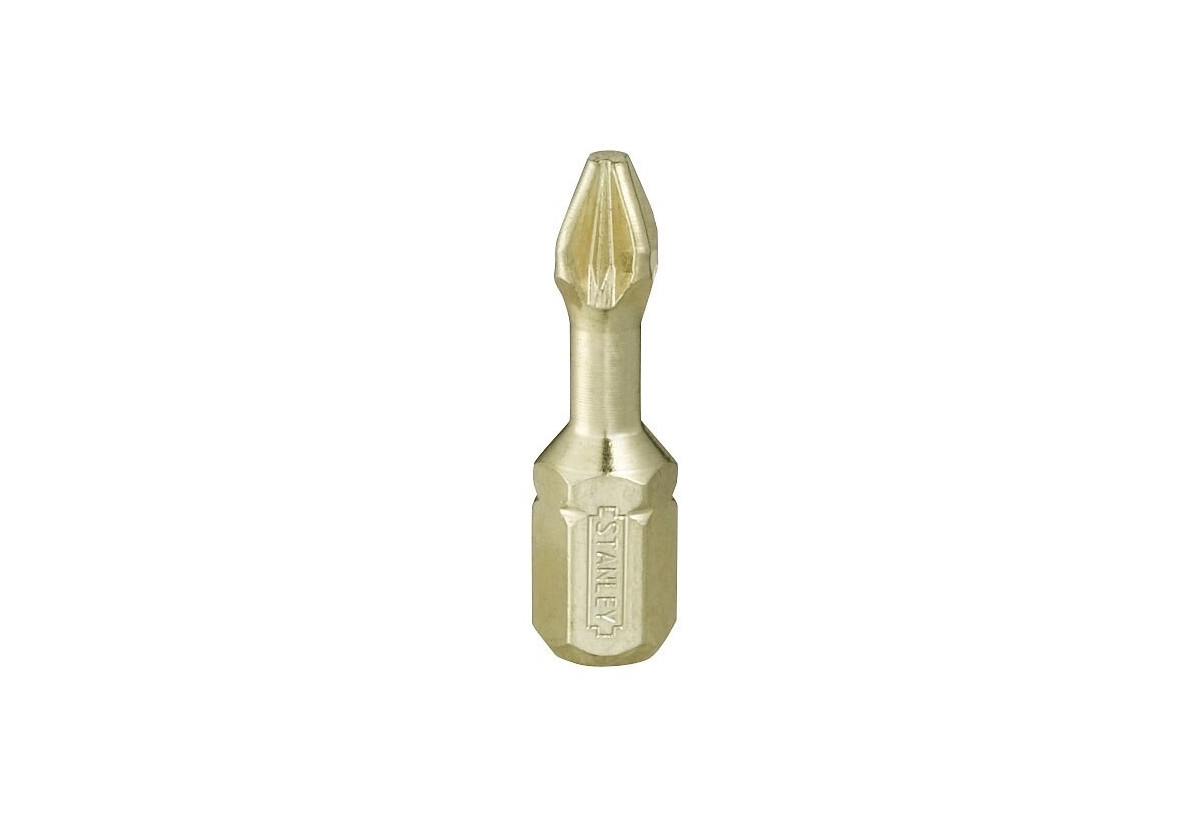 Embouts Torsion Pozidriv 25 Mm - 1/4" Gamme Pro - Jeu De 6 Pcs - Stanley : Confort'Mat