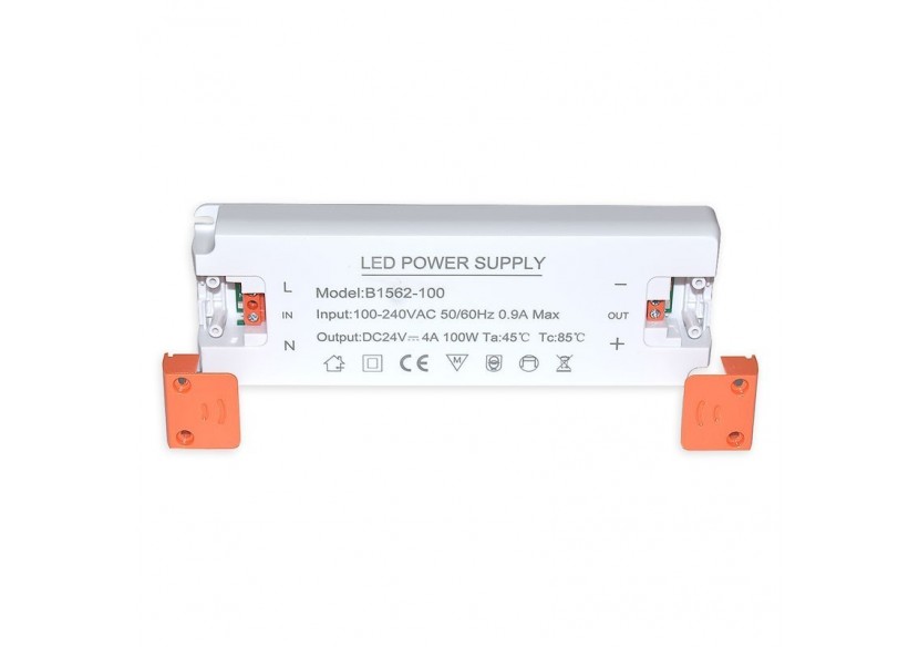 Alimentation LED 24V-100W-IP20 extra plate - B1562-100 - Barcelona LED