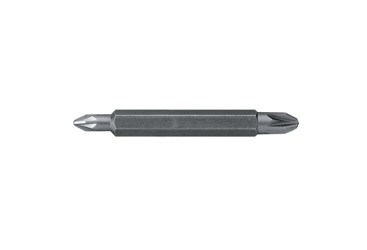 Lame De Vissage Double Empreinte Pozidriv Pz1 Et Pz2 60Mm - 10Pcs - Stanley : Confort'Mat