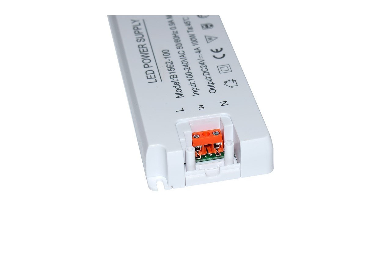 Alimentation LED 24V-100W-IP20 extra plate - B1562-100 - Barcelona LED