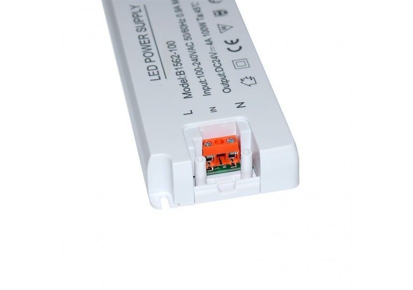 Alimentation LED 24V-100W-IP20 extra plate - B1562-100 - Barcelona LED