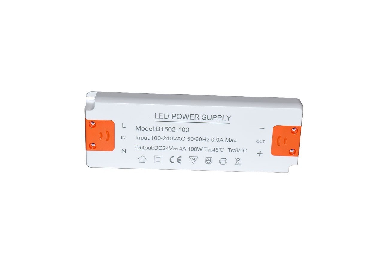 Alimentation LED 24V-100W-IP20 extra plate - B1562-100 - Barcelona LED