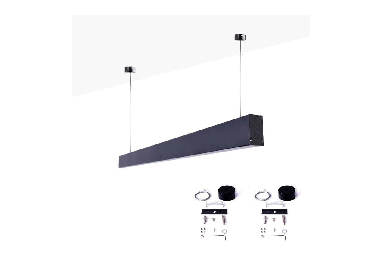 Rail magnétique 48V + kit de suspension-1 mètre - CMC-100-N - Barcelona LED