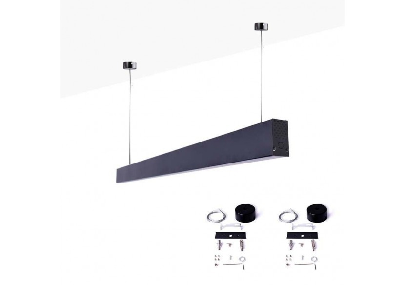 Rail magnétique 48V + kit de suspension-1 mètre - CMC-100-N - Barcelona LED