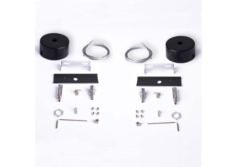 Rail magnétique 48V + kit de suspension-1 mètre - CMC-100-N - Barcelona LED