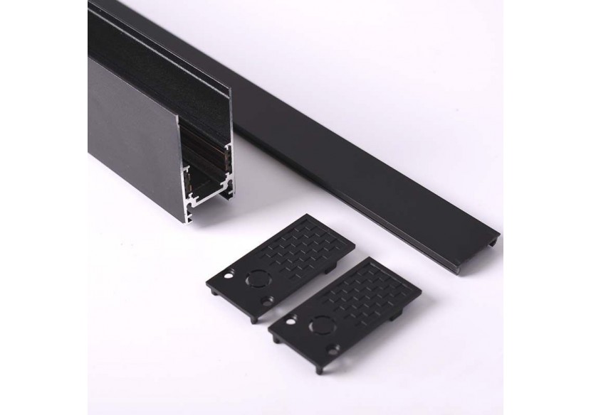 Rail magnétique 48V + kit de suspension-1 mètre - CMC-100-N - Barcelona LED